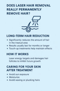 Laser Hair Removal Infographic